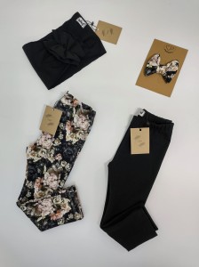 Legginsy klasyczne CZARNE  