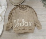 Sweterek KLASYCZNY personalizowany - beżowy 