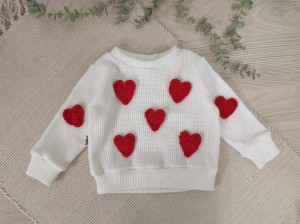 Sweterek ecru LOVE 