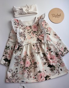 Sukienka ZOSIA -delikatne kwiaty 