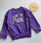 Bluza oversize fiolet MINI